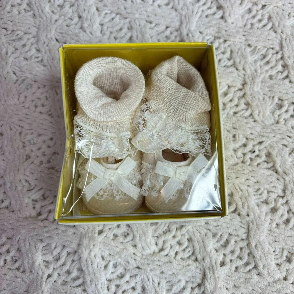 Feltman Brothers for Baby Pre-Walker First Walkers Shoes Vintage NWOT dead stock